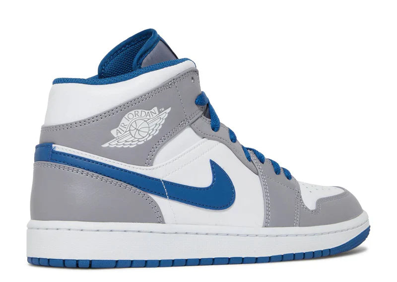 Jordan 1 Mid Cement True Blue (GS)