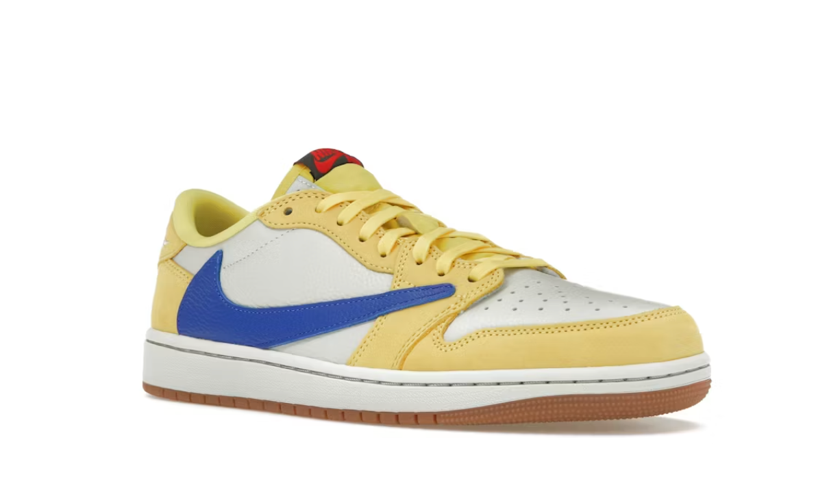 TRAVIS SCOTT X AIR JORDAN 1 LOW 'CANARY YELLOW' (W)